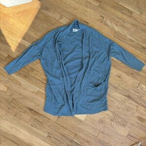 Pact light blue cardigan